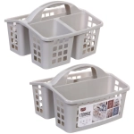 Органайзер переносной - подвесной «РАМПШ», цвет пастельно серый, 22*21.5*15см