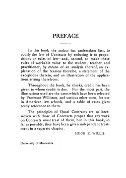 Principles of the law of contracts | H.E. Willis