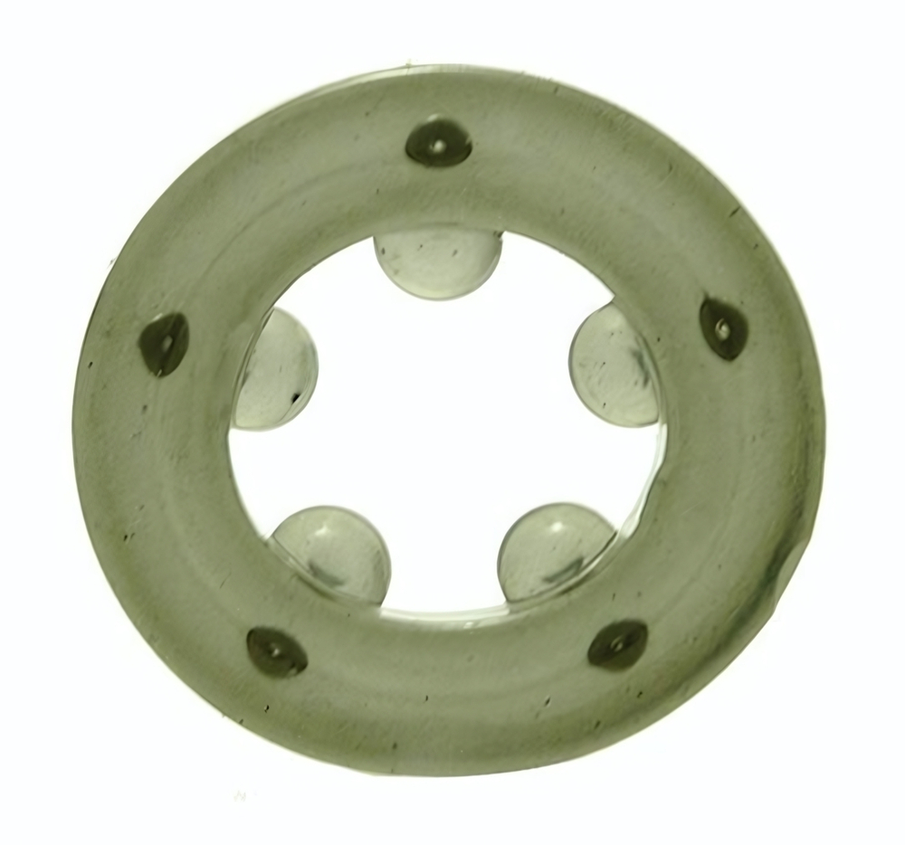 Эрекционное кольцо с магнитиками (Цвет: дымчатый)