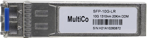 MultiCo <SFP-10G-LR 20km> Модуль SFP+ (Simplex,LC, SM)