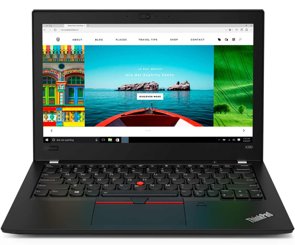 12.5" Уценённый ноутбук Lenovo ThinkPad x280 Touch (1920x1080, Intel Core i5-8350U, RAM 16ГБ, SSD 512ГБ, Intel UHD Graphics 620, Win 10 Pro)