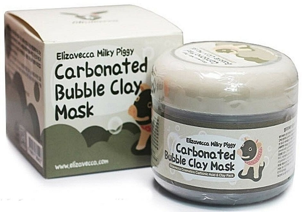Elizavecca Milky Piggy пузырьковая глиняная маска, 100 г, 100 мл