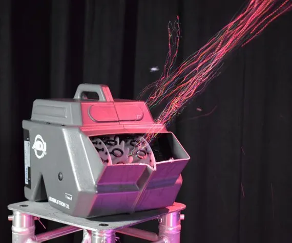 American DJ BubbleTron XL генератор мыльных пузырей, 37Вт