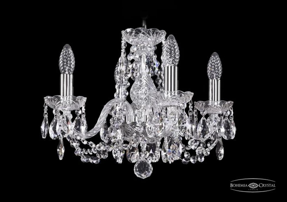 Подвесная люстра Bohemia Ivele 1402/4/141/Ni