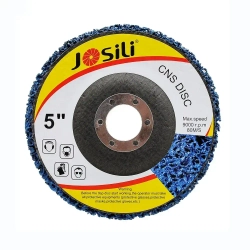 Диск коралловый шлифовальный Josili грубый 125мм, зачистной круг для УШМ/болгарки