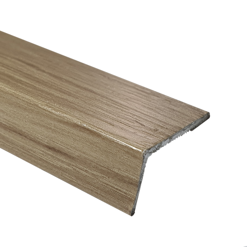 Угол 25*12мм "DO-4" 2,7м Ясень (41) ламинир. алюм.