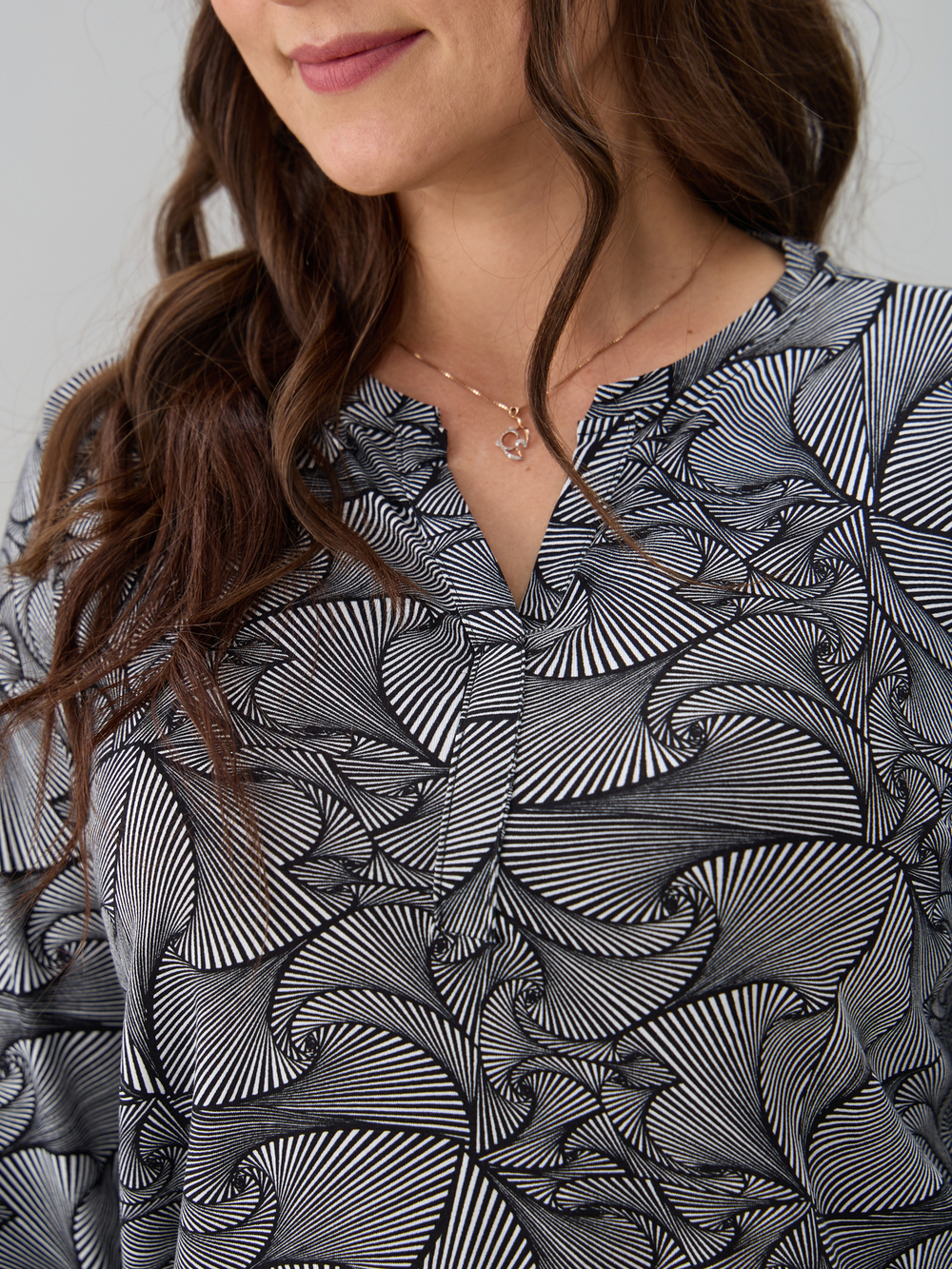 Блузка БЛв-166/ракушки