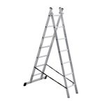 БИБЕР 98427 Лестница универсальная 2-х секционная 7 ступеней (2х7)