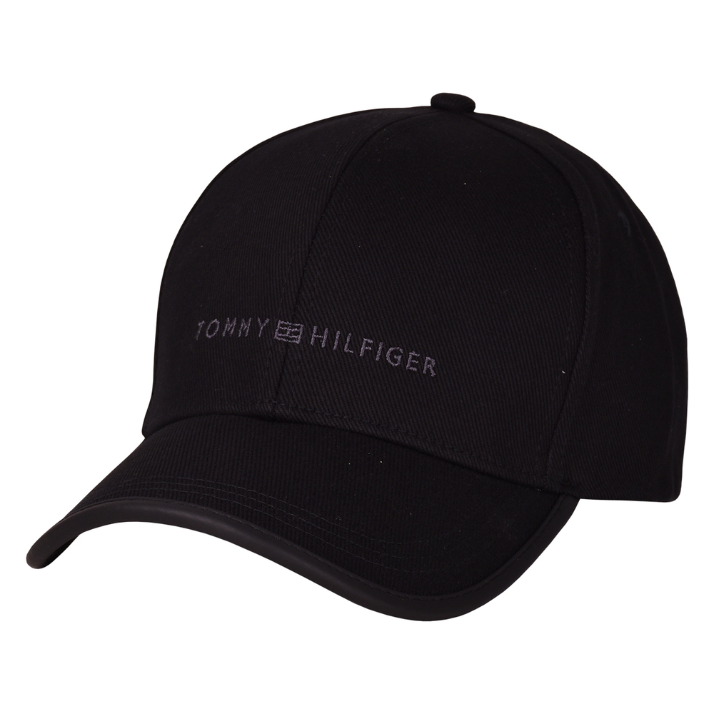 Теннисная кепка Tommy Hilfiger Premium Casual Cap Man - Black
