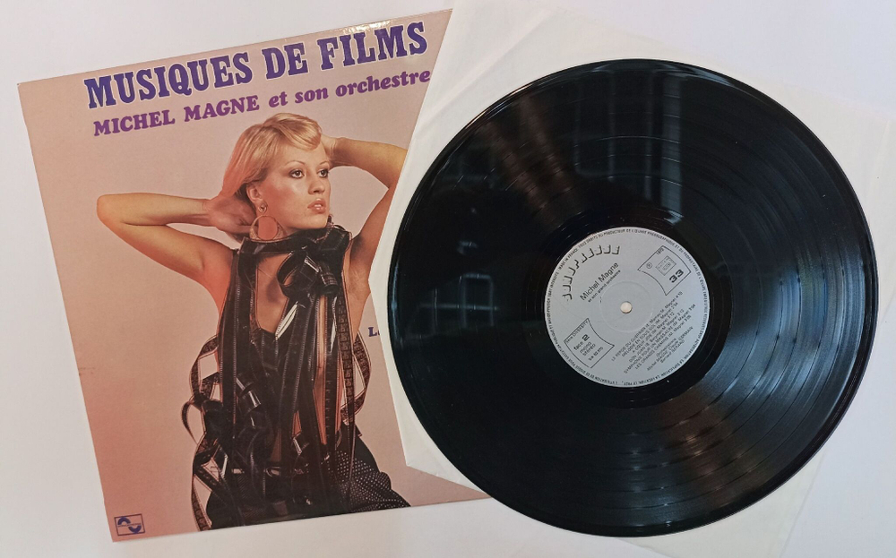 Винтажная виниловая пластинка LP Michel Magne Et Son Orchestre Musiques De Films (France 1973)