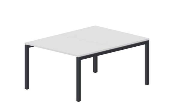 Составной стол Polo на 2 рабочих места 1180х1566х750мм (4 громмета)