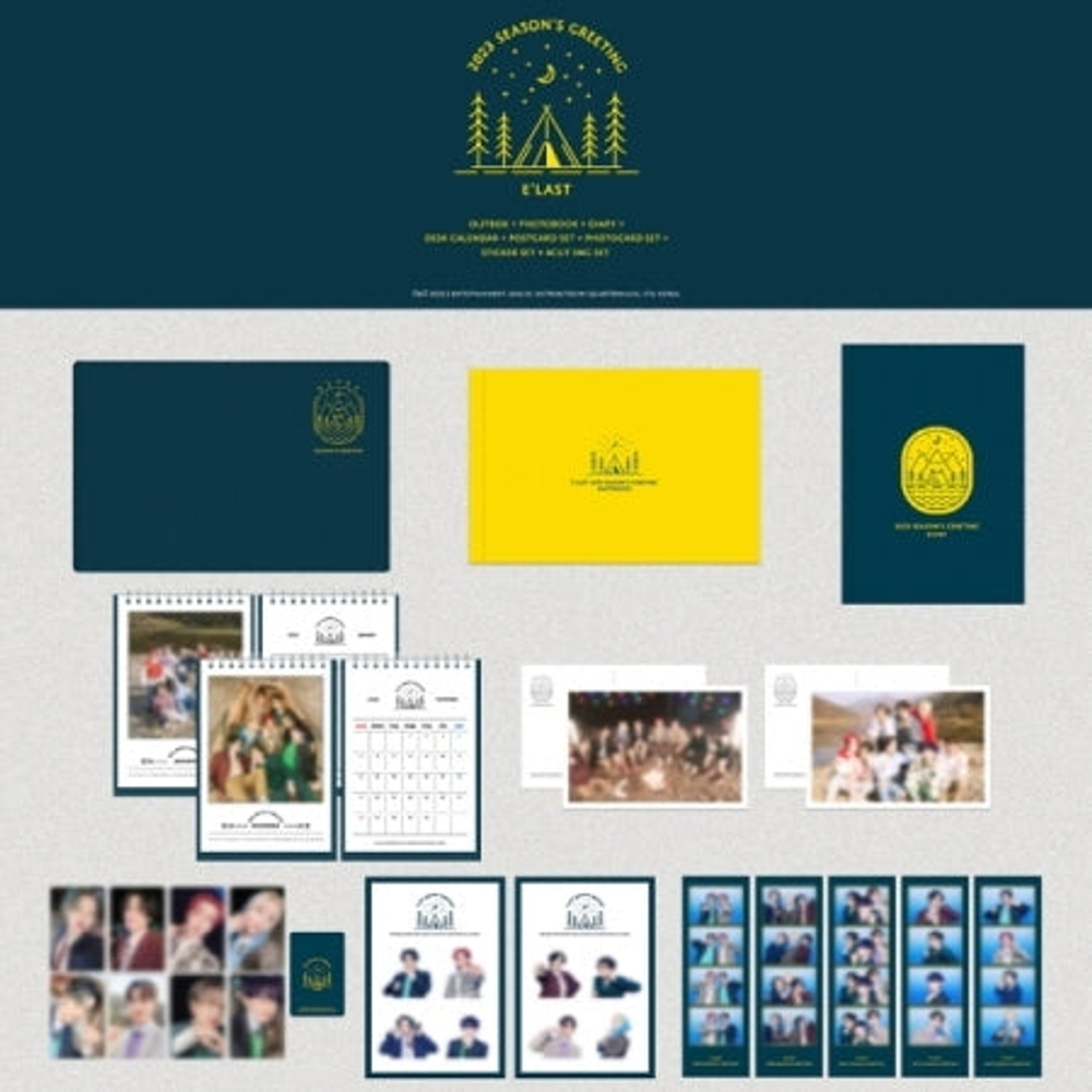товары E'LAST - 2023 Season's Greetings