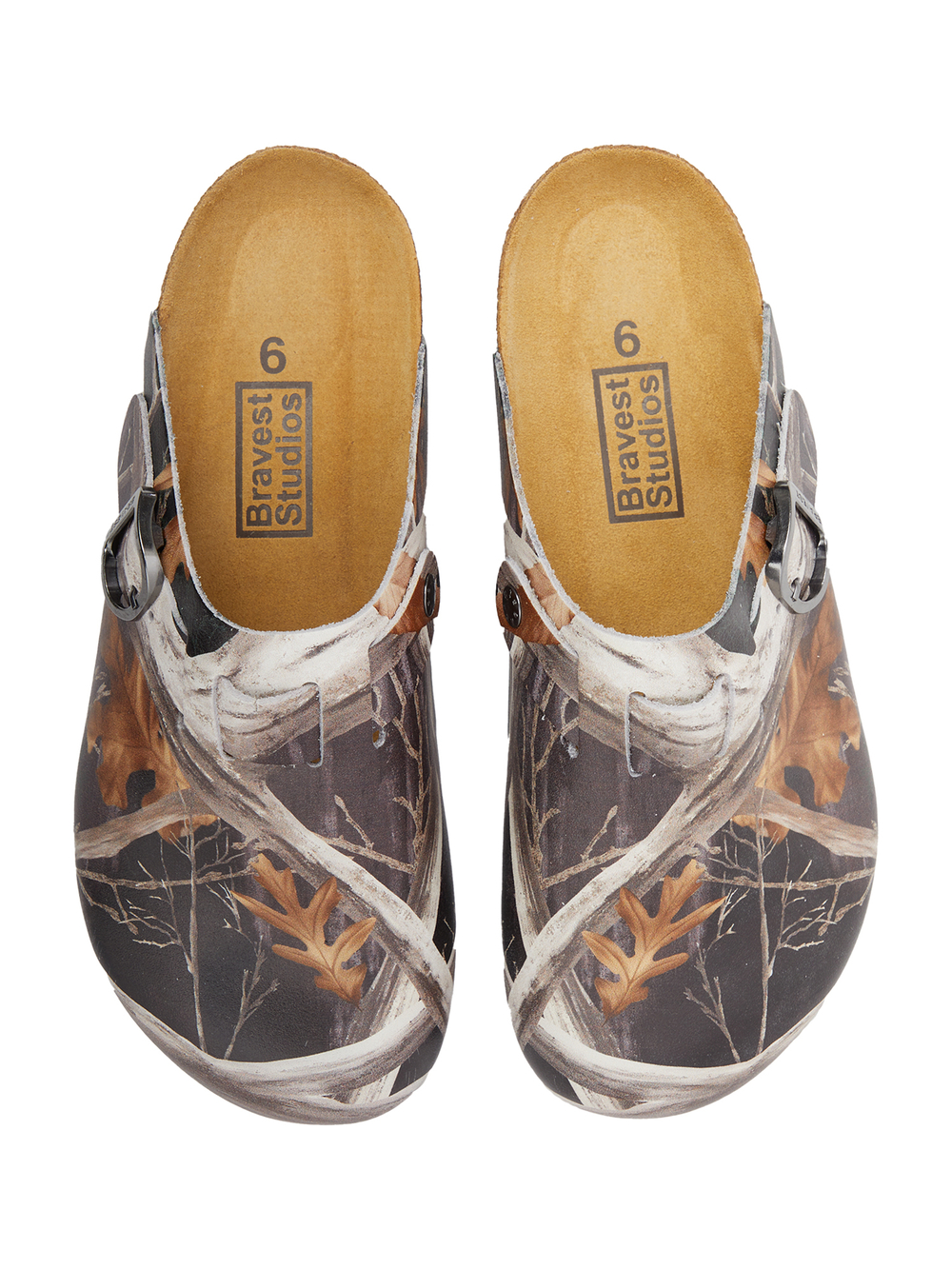 Клоги Из Кожи Tree Camo Clogs