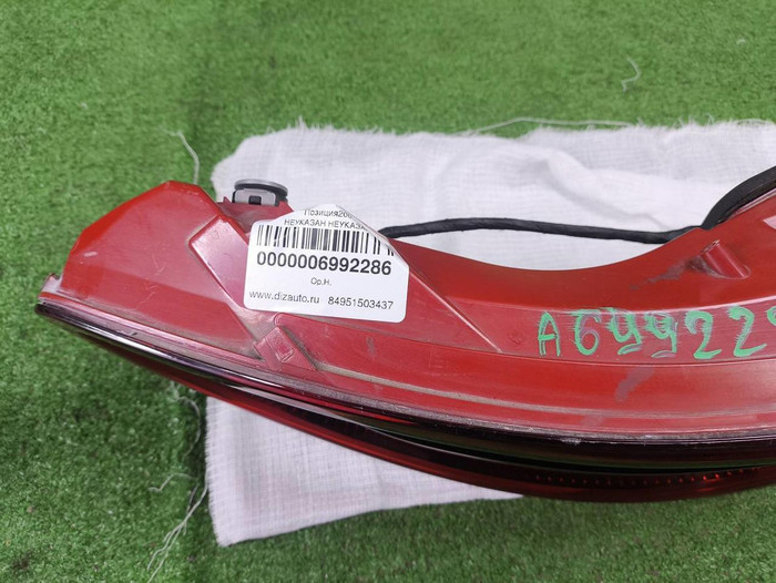 Фонарь левый внешний Porsche Macan 95b (2014-2018)