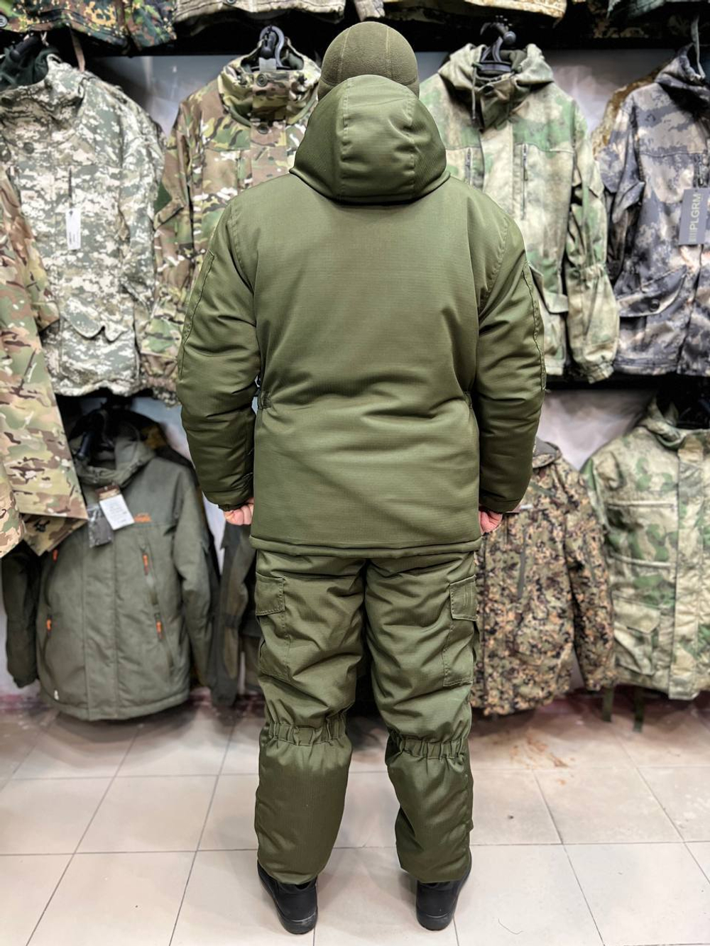 Костюм горка 8 Олива зима