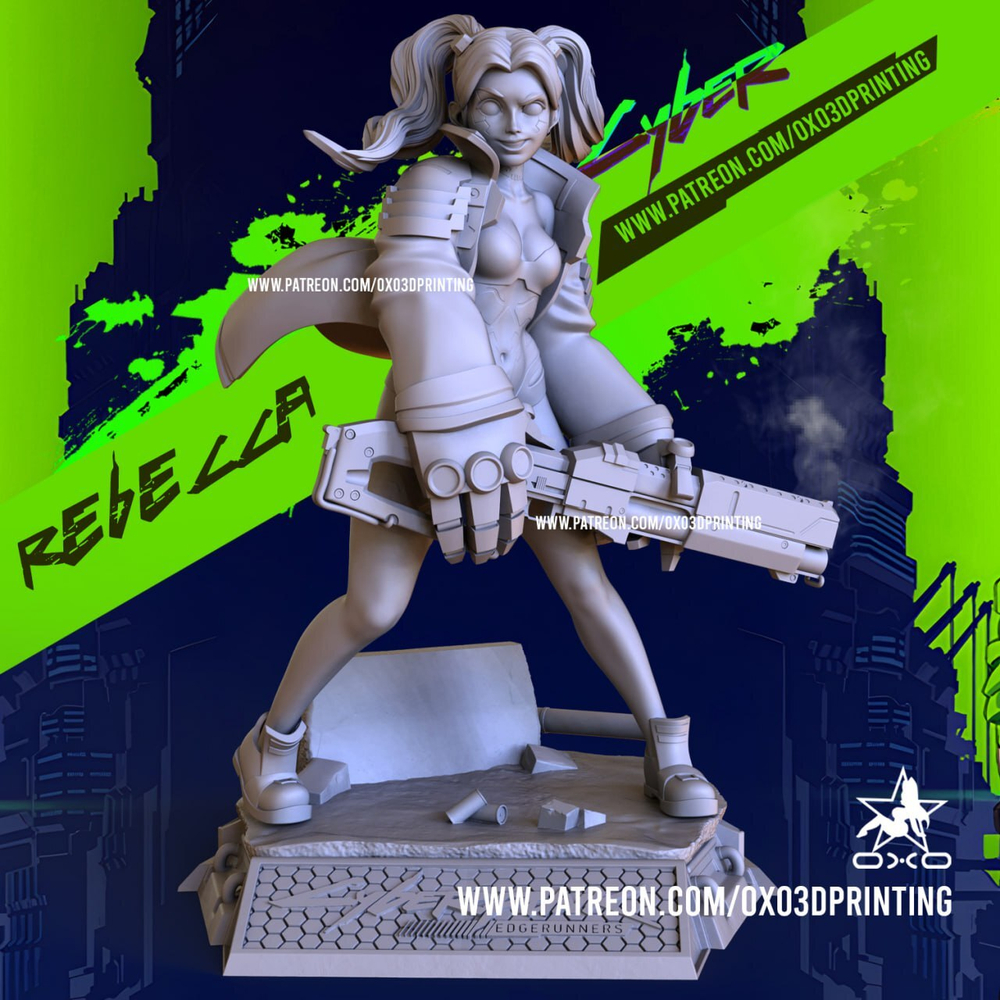 Фигурка Ребекка Киберпанк: Бегущие по краю REBECCA CYBERPUNK EDGERUNNERS