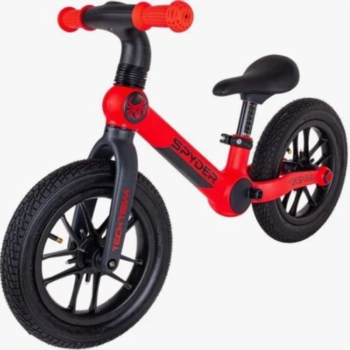 Беговел TT Spyder красный 1/1+колпачки