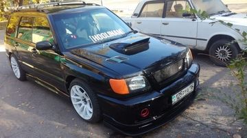 Губа на бампер STI2 type M для Subaru Forester SF 1997-2002