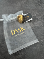 Кольцо Dansk Copenhagen, Courage Waterproof, лаконичный дизайн, DNSK26.1-1W2401013 (золотистый, 17)