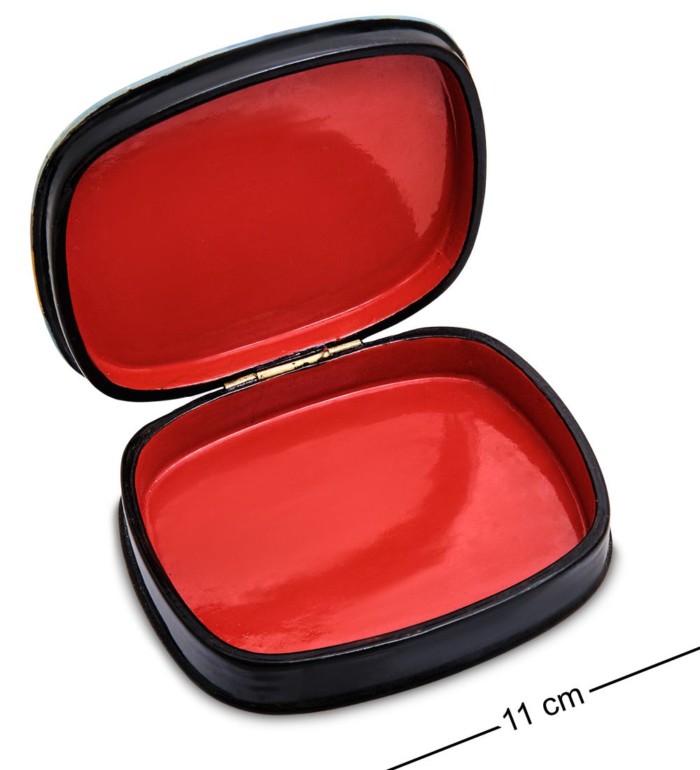 Народные промыслы ШК-80/ 4-A Шкатулка «Старая Москва зимой»