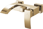 Смеситель для ванны GZ44032-D однорычажный латунный с изливом, бронза