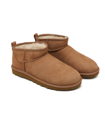 Кожаные угги m classic ultra mini UGG - коричневый(1137391)