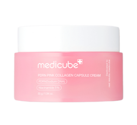 Укрепляющий капсульный крем с ПДРН и пептидами medicube