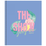 Тетрадь 48л., А5, клетка, Канц-Эксмо "Love yourself", гребень, мелованный картон, выб.лак, глиттер, перламутр, 5 дизайнов