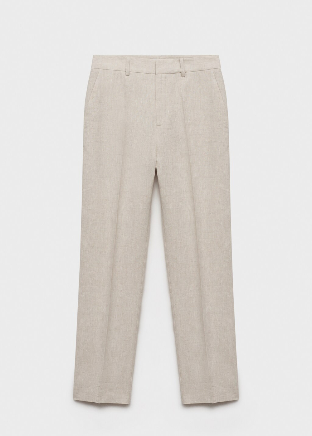 Костюмные брюки изо льна