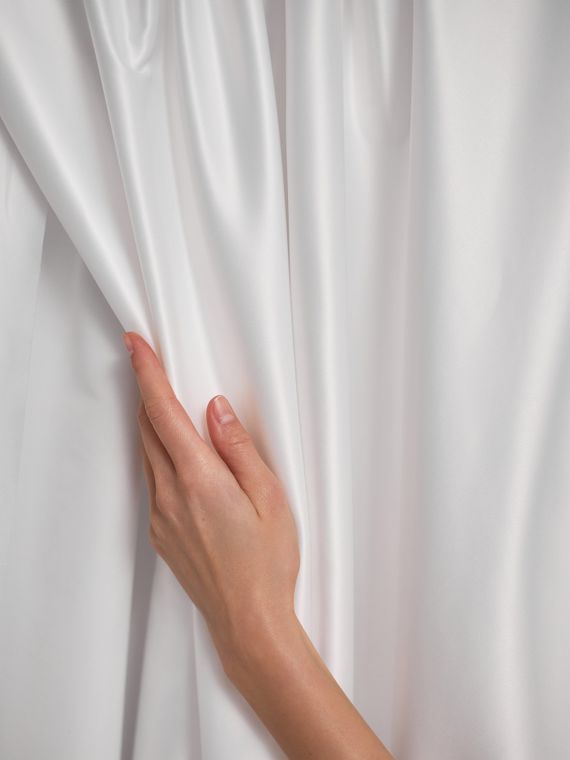 Шелк вискозный стрейч, арт.15308, Китай, айвори