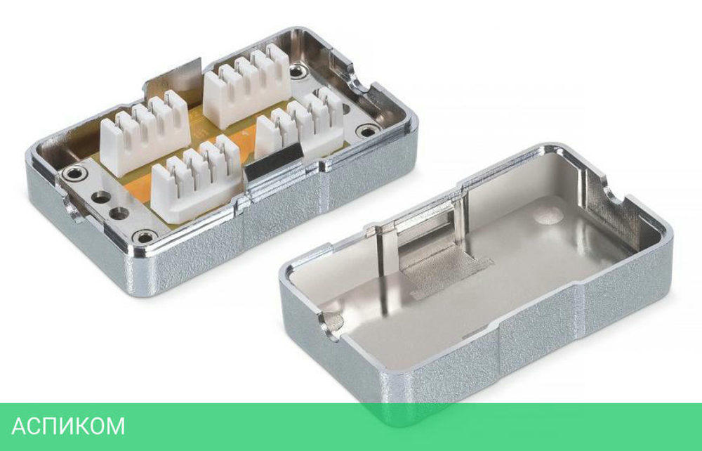 Коннектор WRline RJ45 100шт в упаковке прозрачный (WR-8P8C-5E-SH)
