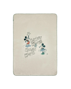 Zara Home плед детский из полиэстера, экрю, 90x120 см · 0616/004