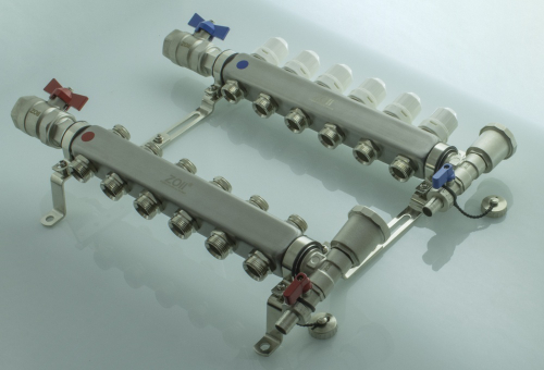 КОЛЛ. группа  ЗОЛЛ  БЕЗ расход. с кр. (НЕРЖ)  1" х 6 ход (5/1шт)