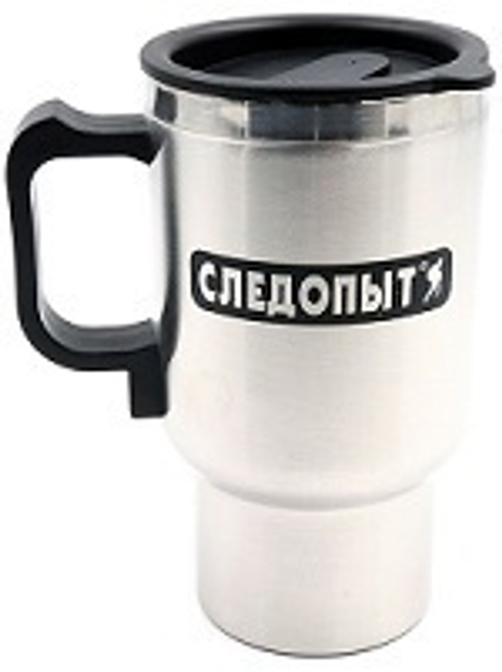 Кружка 500мл Следопыт PF-CWS-P20 Автокружка с подогревом от прикуривателя Металл колба