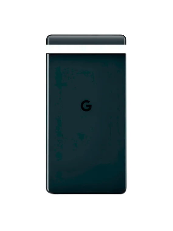 Комплект задняя и верхняя крышка для Google Pixel 6 черная (Stormy black)