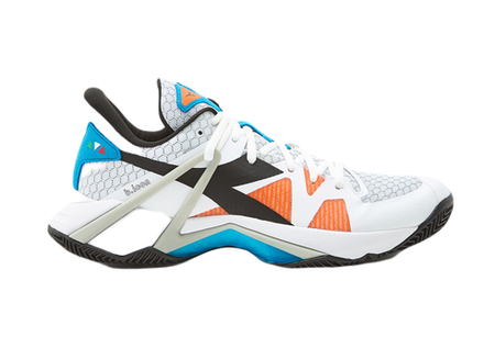 Теннисные кроссовки Diadora B.Icon Clay - white/black/blue jewel