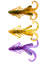 Твистеры съедобные искусственные LJ Pro Series HOGY HOG 1.6in (04.10) Mix Pack/MIX1 24 шт. в упак.