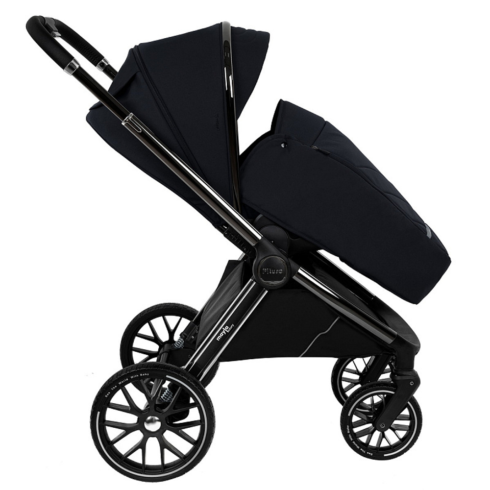 Pituso Коляска 2 в 1 Mayla Luxury Black