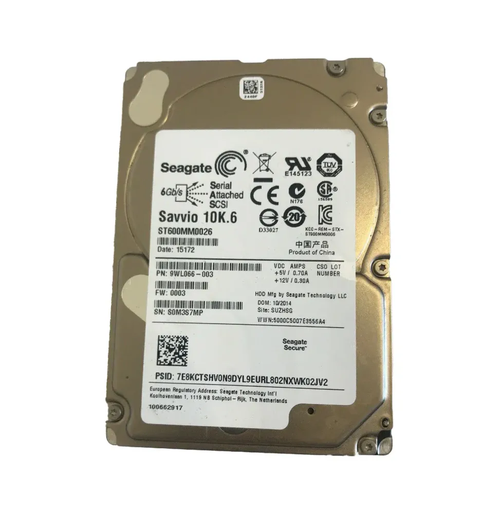 Жесткий диск Seagate 600GB 10K 10K.6 2.5" SAS 6Gb/s ST600MM0026