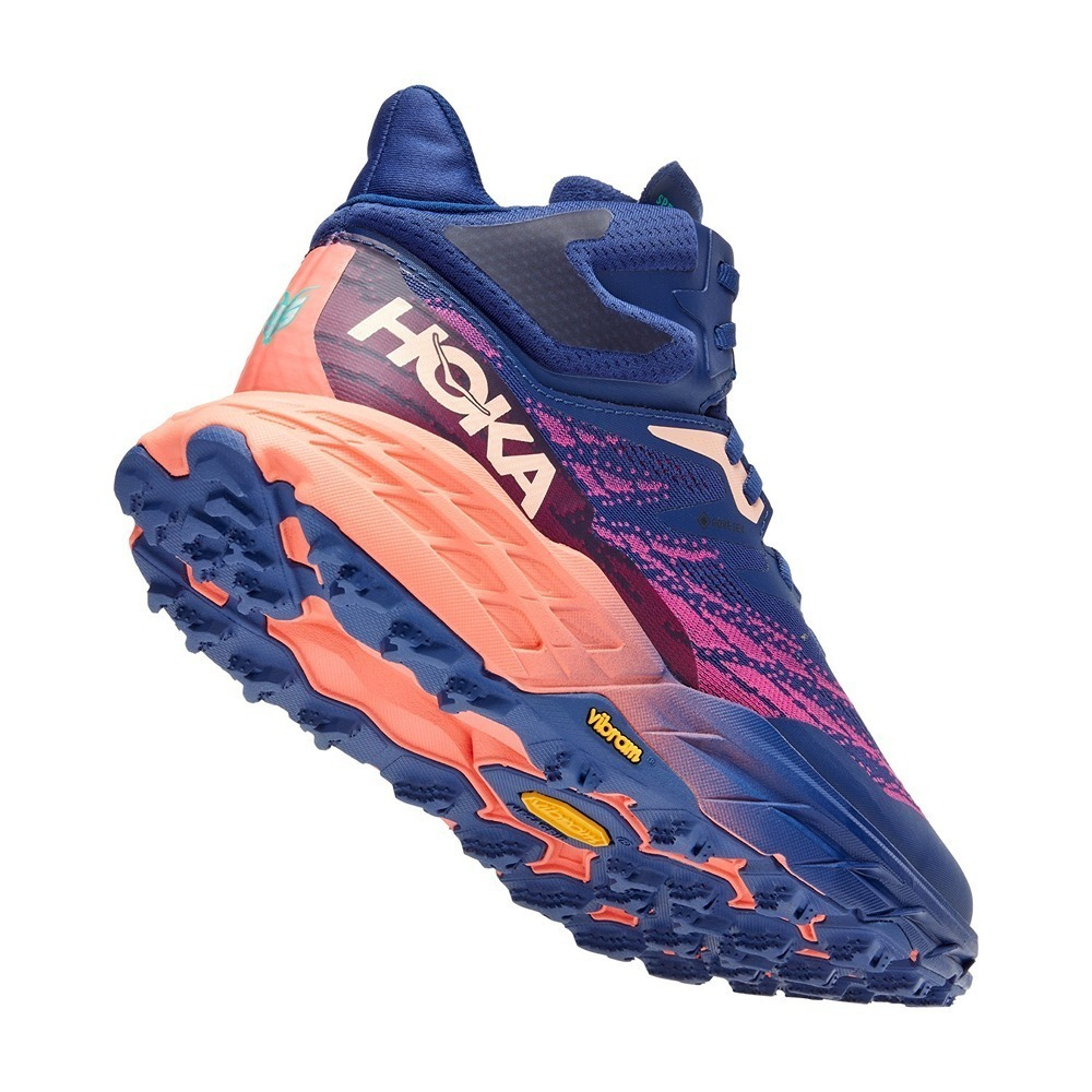 Кроссовки женские HOKA W SPEEDGOAT 5 MID GTX Bellwether Blue / Camellia