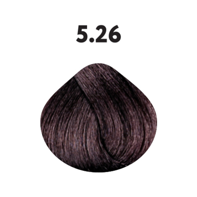 5.26 крем-краска KAARAL Baco Color Fast светлый каштан фиолетово-красный - 100 мл.