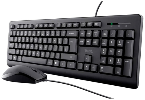 Клавиатура Trust Primo 23970 черный черный