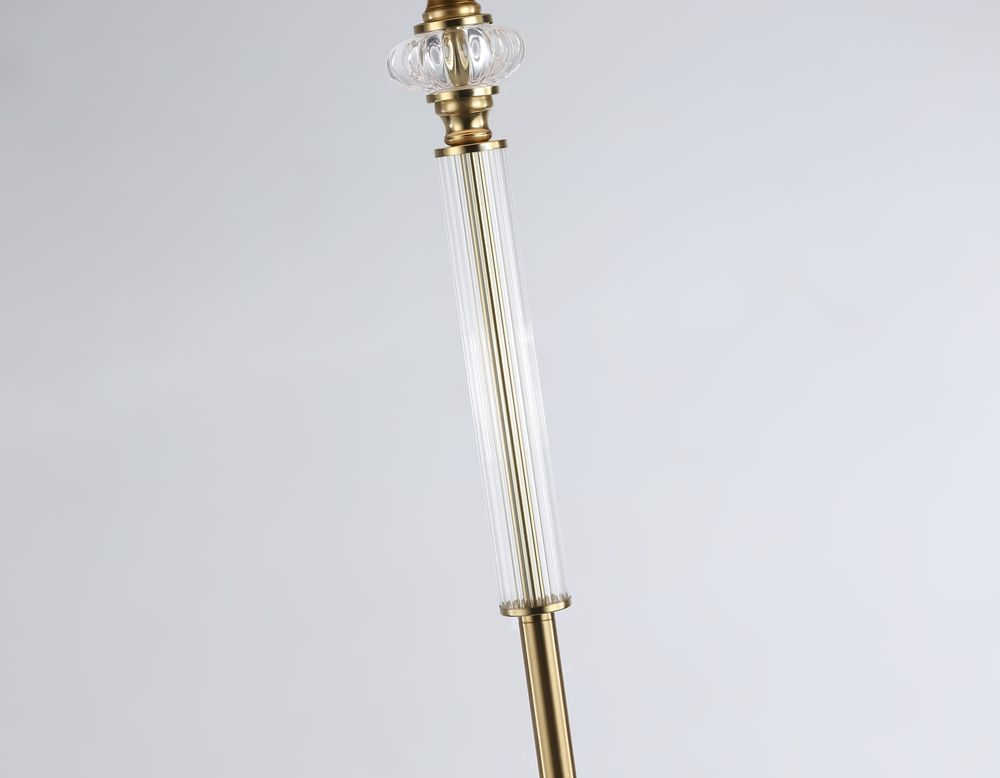 Ambrella Напольный светильник с абажуром и хрусталем Classic LH71028