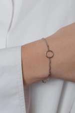 Браслет двойной с кругом