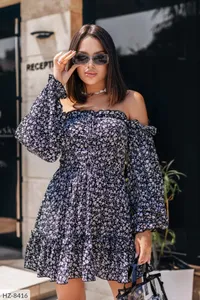 Платье HZ-8406 Фабрика Моды