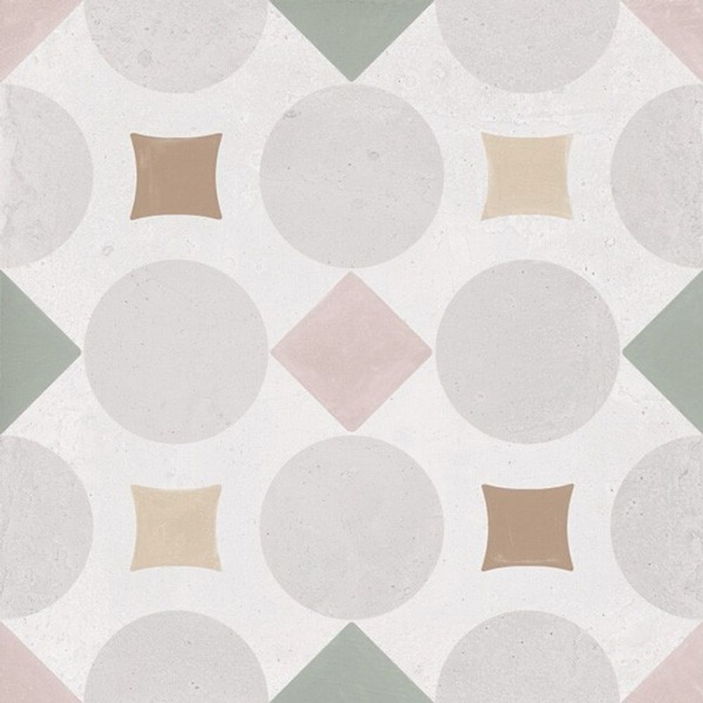 Керамогранит PATTERNS PINK GEOMETRIC (3386034803)