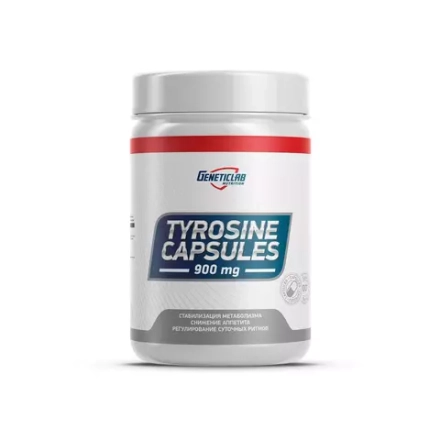 Geneticlab Tyrosine 900 mg 60 капс