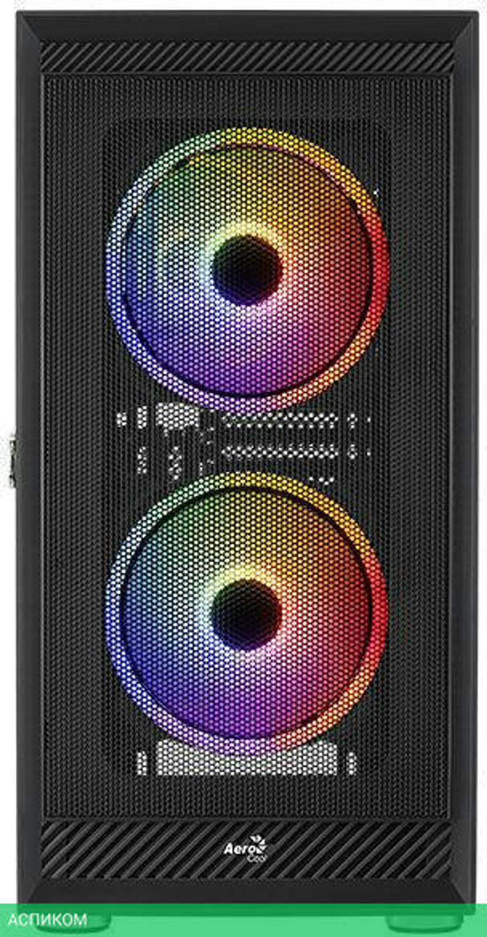 Корпус Aerocool Graphite-G-BK-v2 без БП черный (ACCM-PB24033.11)