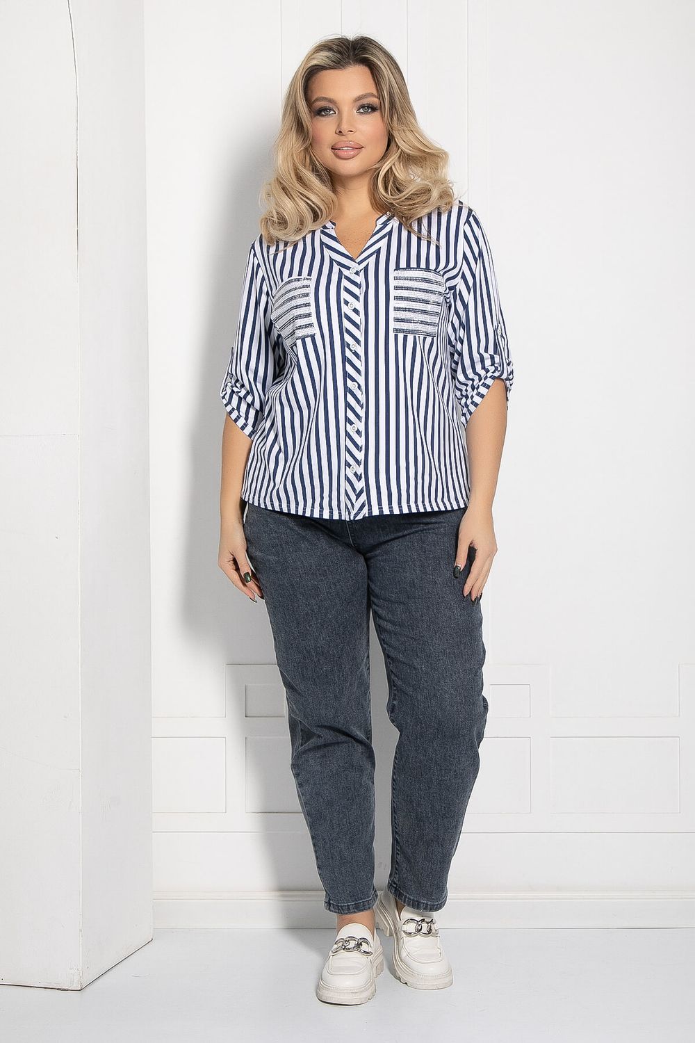 Блуза Ариша (белая) Б12629-20 LT Collection