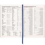 Ежедневник недатированный БОЛЬШОЙ ФОРМАТ 210х297 мм А4, BRAUBERG "Metropolis Ultra", 160 л., синий,113283